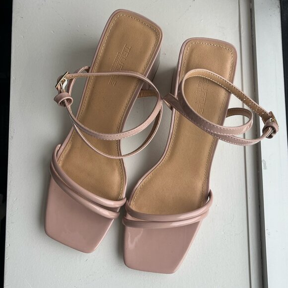 Truffle Collection Pink Heeled Sandals - Picture 2 of 4